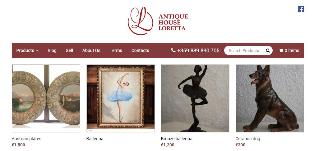 Онлайн магазин L-antiques